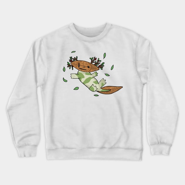 Korok Axolotl 2 Crewneck Sweatshirt by HeartonSleeves